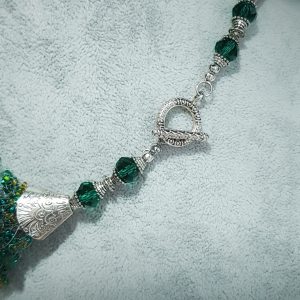 Brume d’Aventurine – Collier pierres naturelles & Swarovski®
