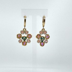 Boucles d’oreilles Victoria – Variation du Collier Victoria