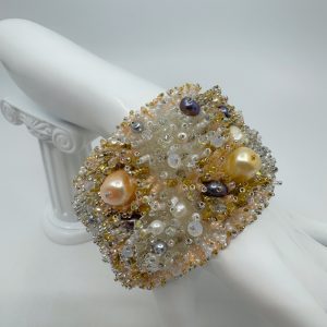 Sable Dorés – Bracelet en perles Miyuki et cristaux Swarovski®