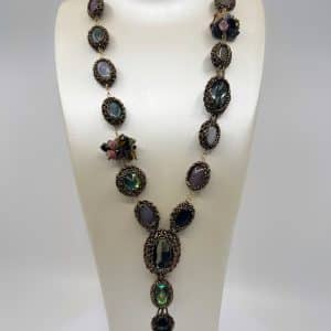 Luxury Evening – Collier pierres naturelles & Swarovski®