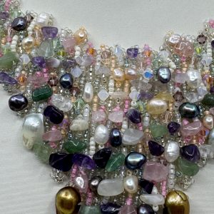 Collier Élémental – Harmonie des Pierres Naturelles