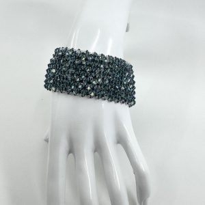 Bracelet “Bleu Profond” – Cristaux Swarovski®