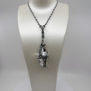 Hiver – Collier en cristaux Swarovski® et perles Miyuki