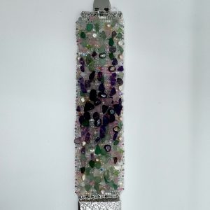 Bracelet Printemps — Bracelet artisanal en pierres naturelles et perles Swarovski®