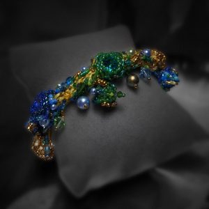 Bracelet L’Odeur d’Été – Cristaux Swarovski® et perles Miyuki
