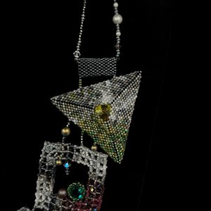 Collier Résonance perles Miyuki et cristal Swarovski®