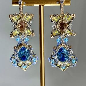 Boucles d&rsquo;oreilles « Lumière des Princesses »